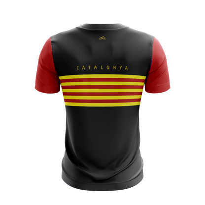 CAMISETA LYCRA CATALUÑA SERIE COMMUNITY MANGA CORTA - HORIZON SPORT WEAR