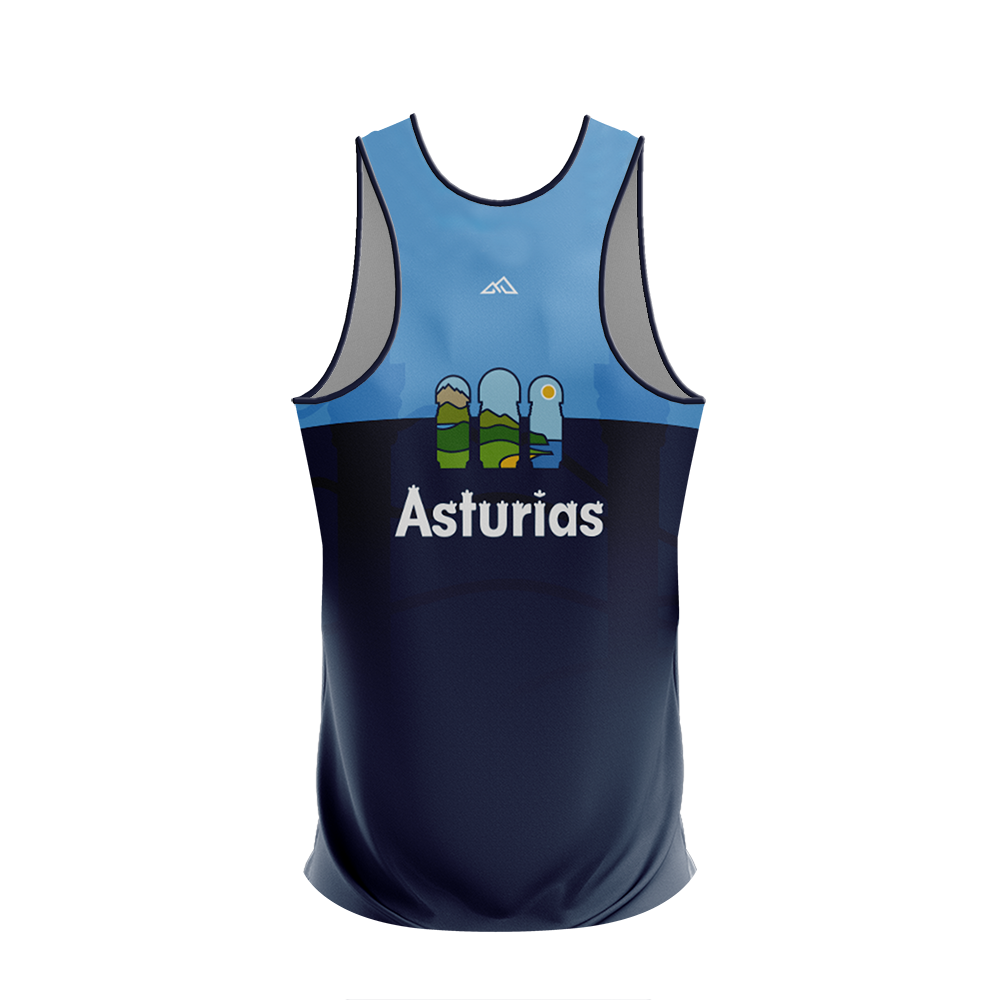 CAMISETA LYCRA TIRANTES ASTURIAS SERIE COMMUNITY - HORIZON SPORT WEAR