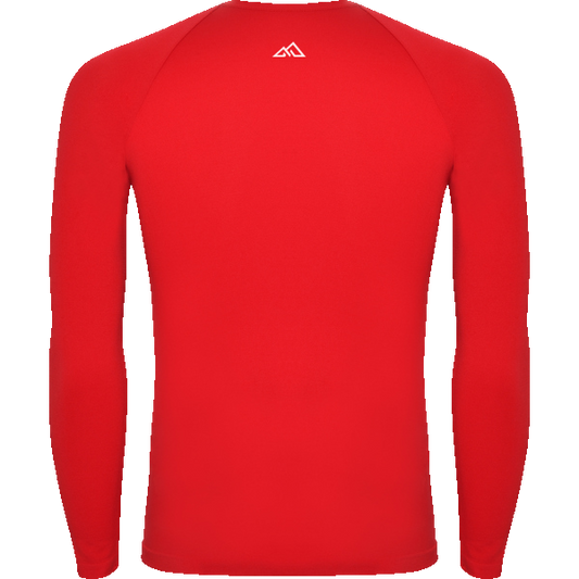 CAMISETA TERMICA MANGA LARGA ROJA