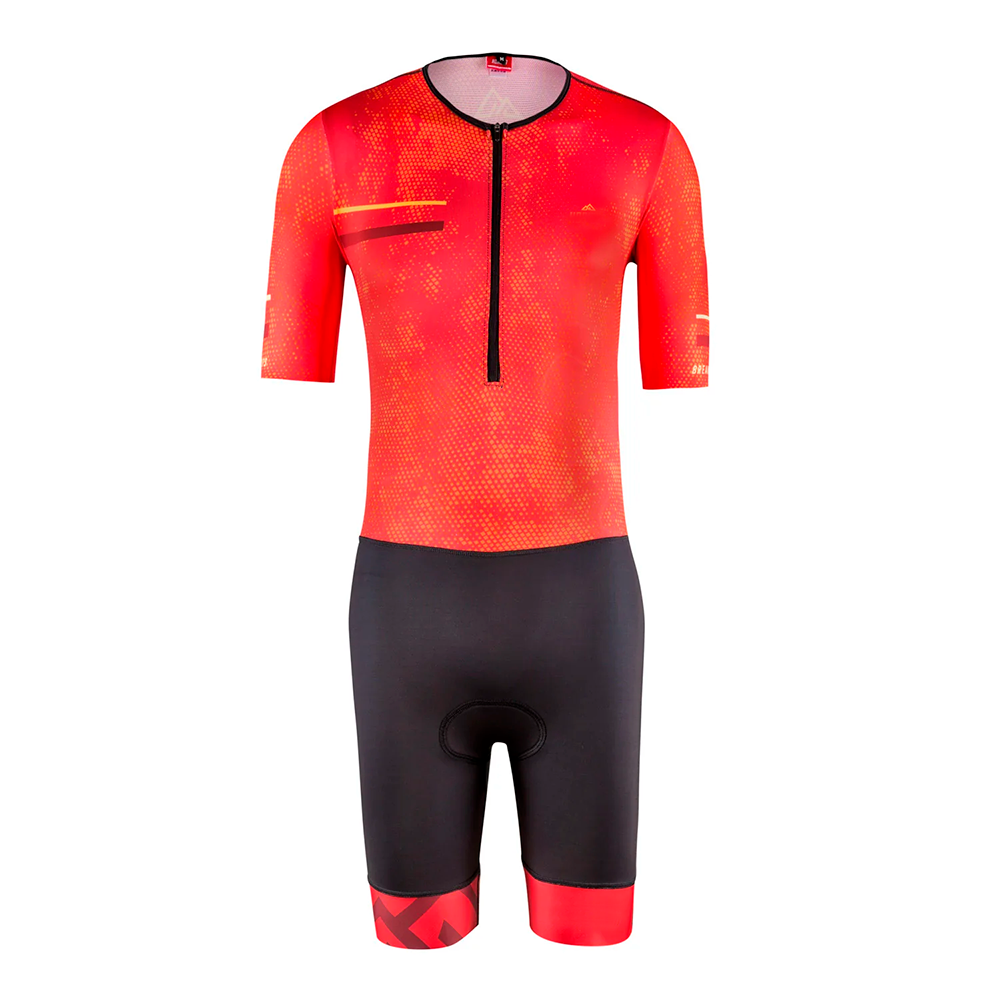 TRITRAJE L3D M/CORTA AVANT RED - HORIZON SPORT WEAR