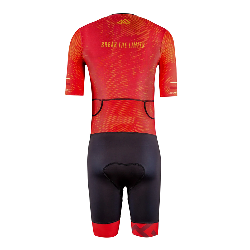 TRITRAJE L3D M/CORTA AVANT RED - HORIZON SPORT WEAR