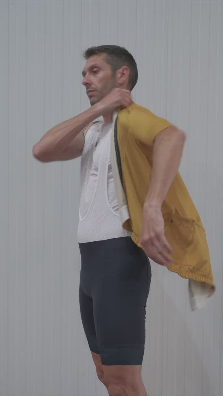 MAILLOT LYDER CARRETERA M/CORTA AURUM - REGULAR FIT