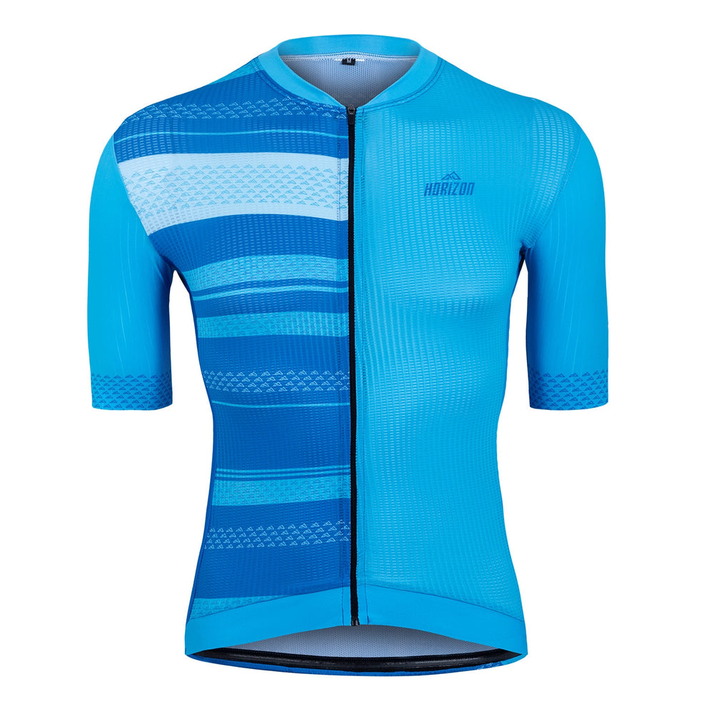 MAILLOT BYSSAU CARRETERA M/CORTA SDUO BLUE - SLIM FIT