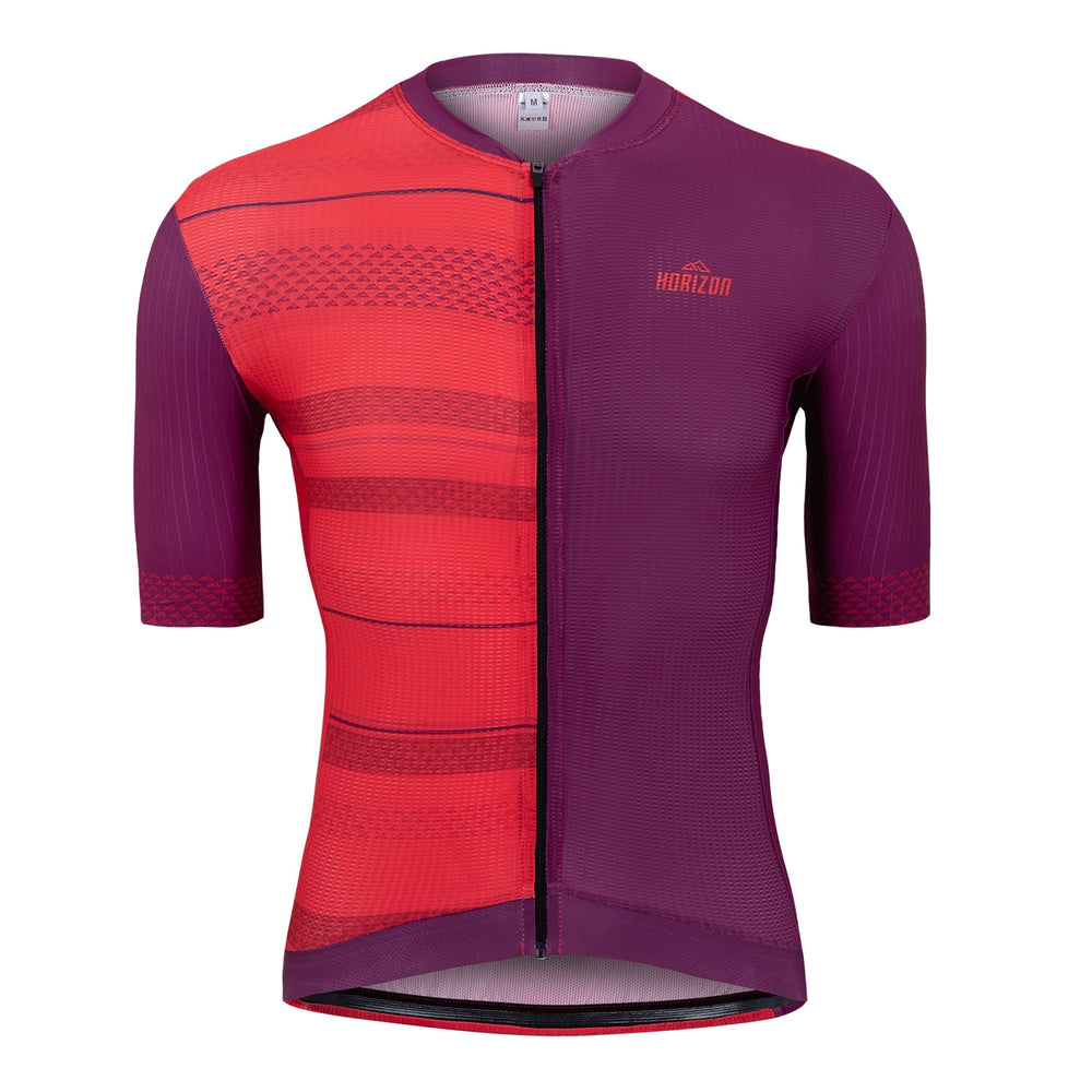 MAILLOT BYSSAU CARRETERA M/CORTA SDUO RED - SLIM FIT