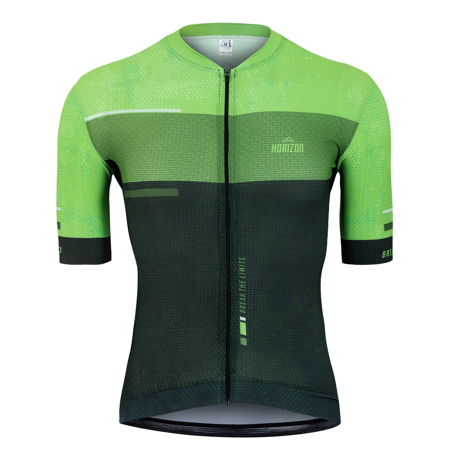 Maillot Byssau Carretera Manga Corta Veloce Green by Horizon