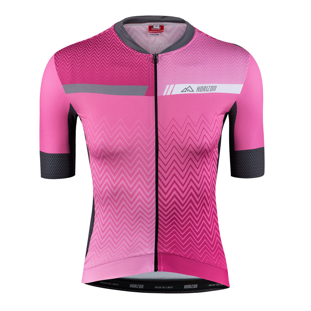 MAILLOT LYDER CARRETERA M/CORTA CRONO ROSE - SLIM FIT