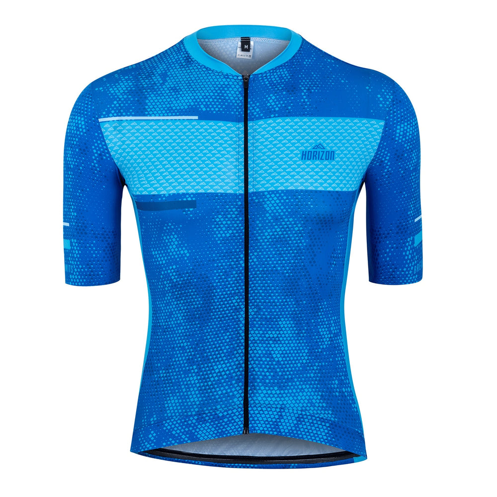 MAILLOT MASKAR BTT M/CORTA ALPINE BLUE - SLIM FIT