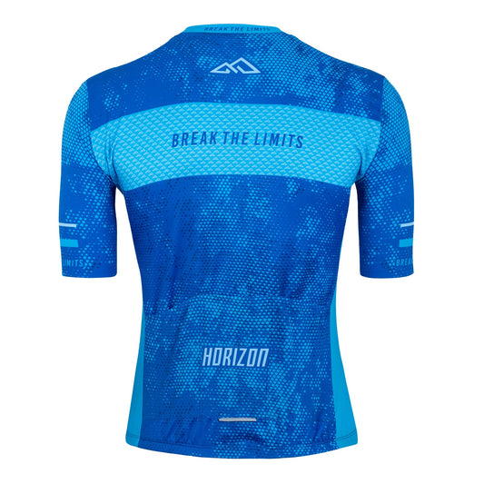 Maillot Maskar BTT Manga Corta Alpine Blue by Horizon