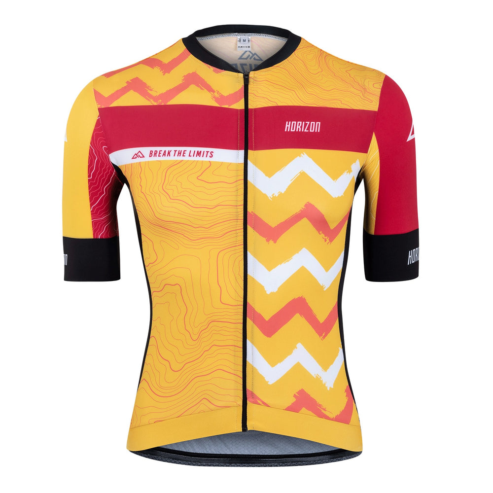 MAILLOT MASKAR BTT M/CORTA SAVAGE ORANGE - SLIM FIT
