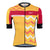 Maillot Maskar BTT Manga Corta Savage Orange by Horizon