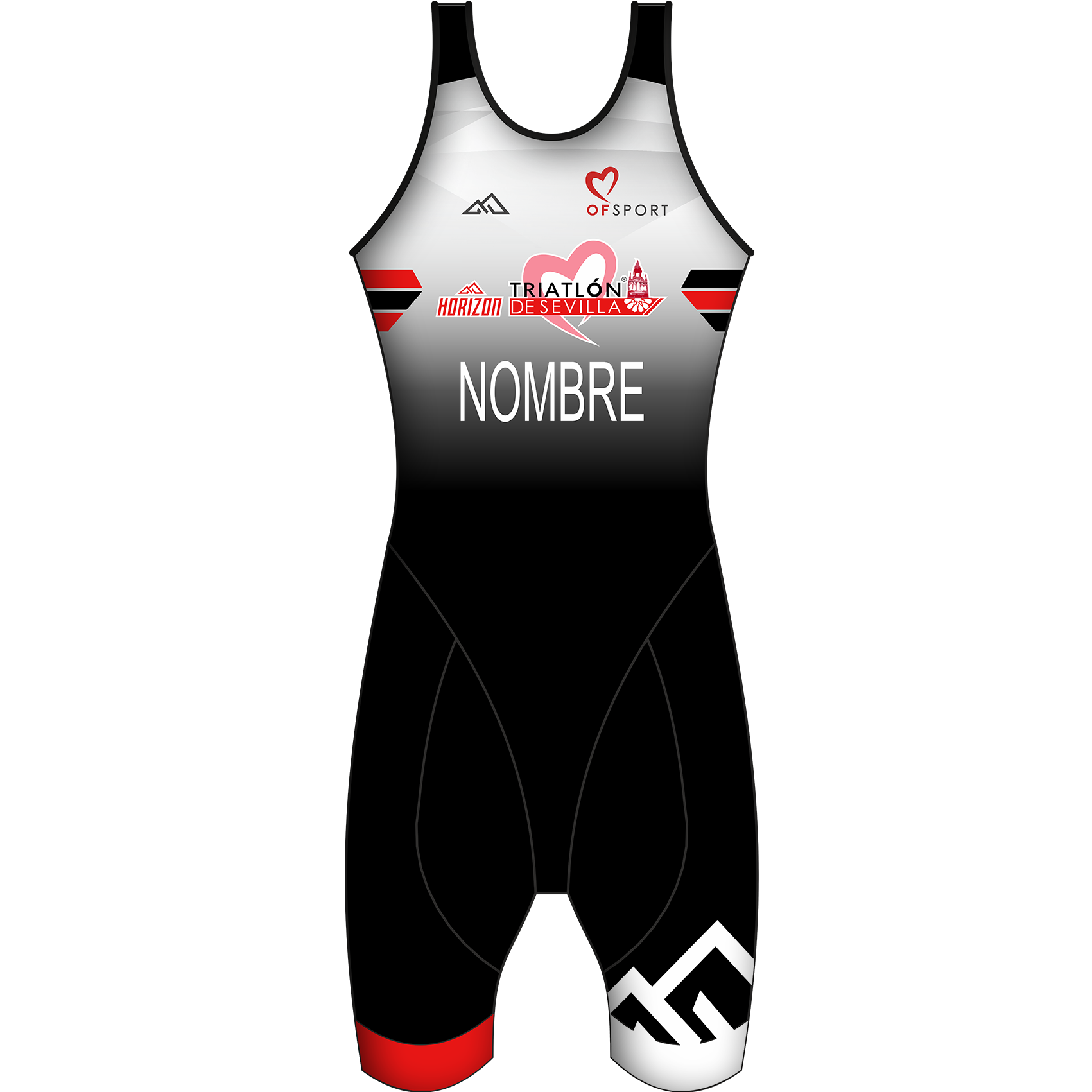 MONO TRIATLÓN C/M DISTANCIA SEVILLA (MUJER) - HORIZON SPORT WEAR