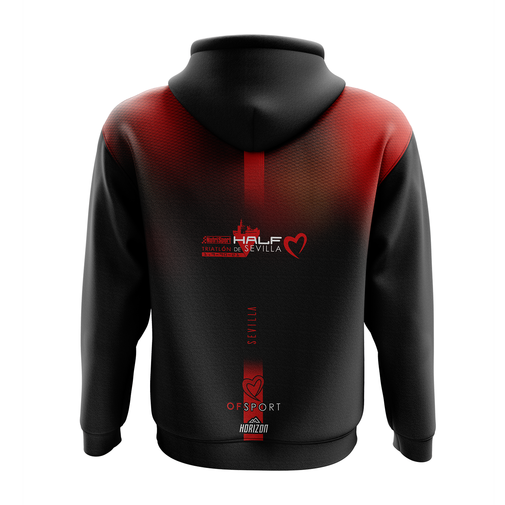 SUDADERA 'OF SPORT' - HALF TRIATLON SEVILLA - HORIZON SPORT WEAR