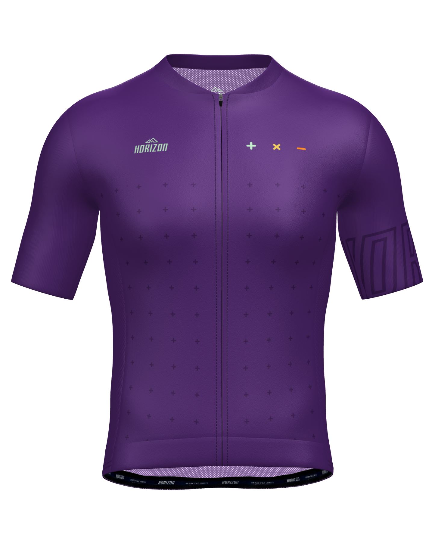 MAILLOT LYDER CARRETERA M/CORTA INDIGO - REGULAR FIT - HORIZON SPORT WEAR