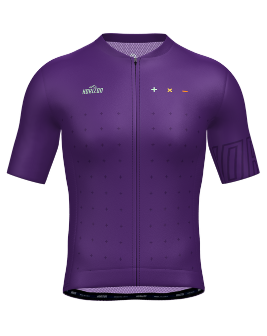 MAILLOT LYDER CARRETERA M/CORTA INDIGO - REGULAR FIT - HORIZON SPORT WEAR