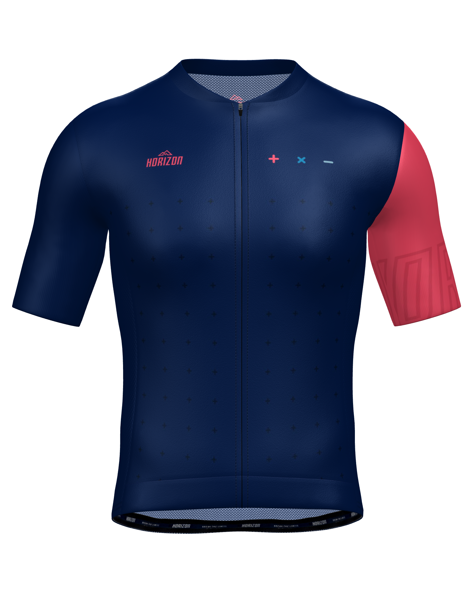 MAILLOT LYDER CARRETERA M/CORTA BLU NOTTE - REGULAR FIT - HORIZON SPORT WEAR